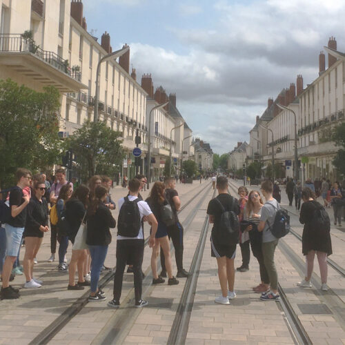 Lernende im Sprachaufenthalt in Frankreich