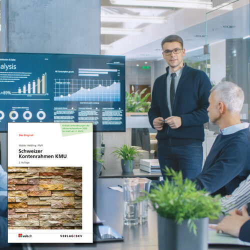Schmuckbild zur Neuerscheinung vom Schweizer Kontenrahmen KMU