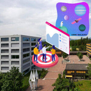 Foto des Schulgeländes der Berufsfachschule Langenthal