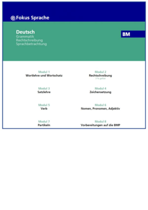 Abbildung von eFokus Sprache für die Berufsmaturität