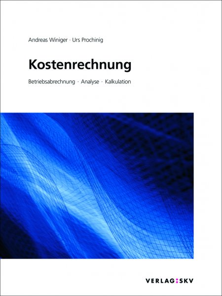 Buchcover vom Lehrbuch "Kostenrechnung"