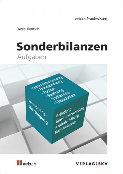 Buchcover von "Sonderbilanzen, Aufgaben"