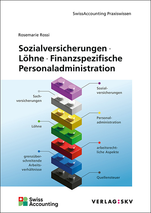 Buchcover von "Sozialversicherungen, Löhne, Finanzspezifische Personaladministration"
